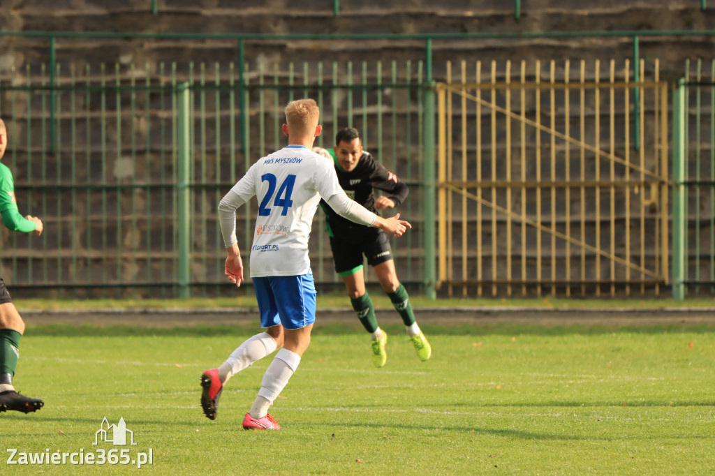 KP Warta Zawiercie - MKS Myszków 0:4