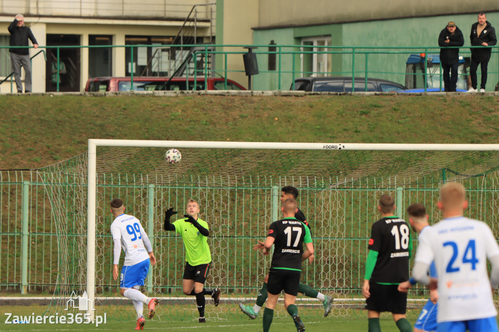 KP Warta Zawiercie - MKS Myszków 0:4