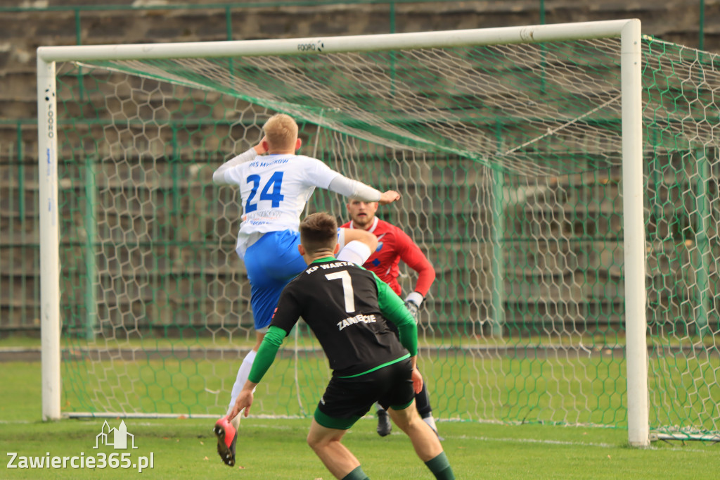 KP Warta Zawiercie - MKS Myszków 0:4