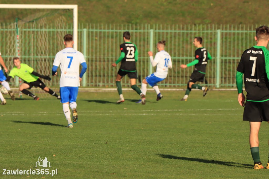 KP Warta Zawiercie - MKS Myszków 0:4