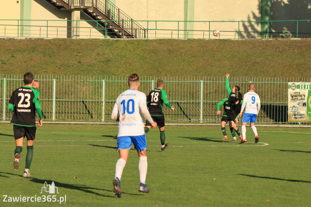 KP Warta Zawiercie - MKS Myszków 0:4