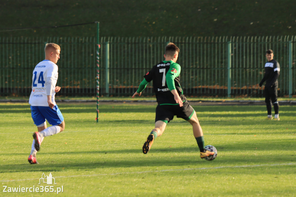 KP Warta Zawiercie - MKS Myszków 0:4