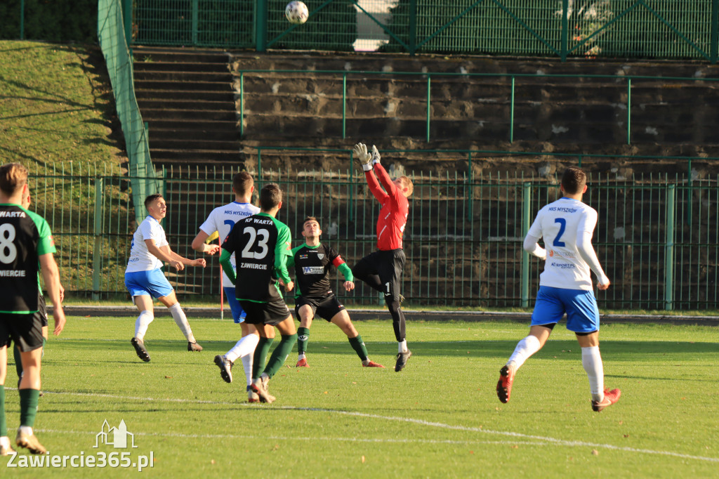 KP Warta Zawiercie - MKS Myszków 0:4