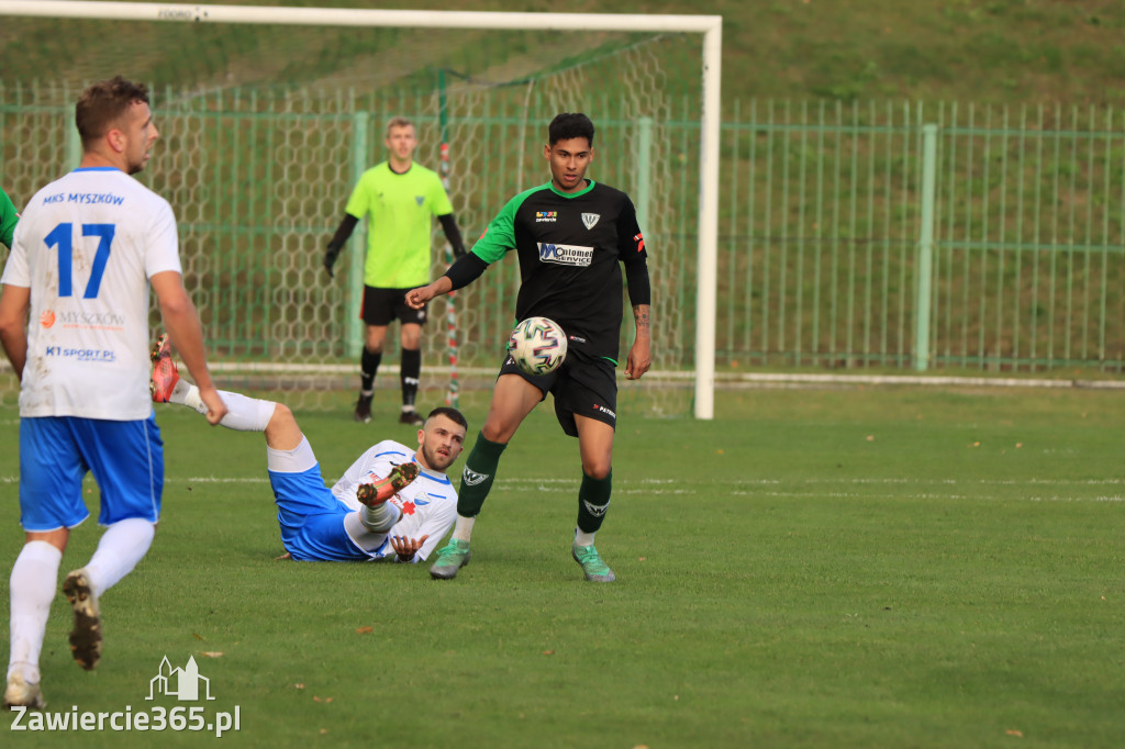 KP Warta Zawiercie - MKS Myszków 0:4