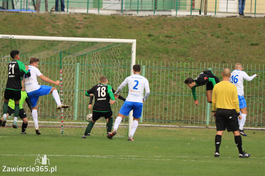 KP Warta Zawiercie - MKS Myszków 0:4