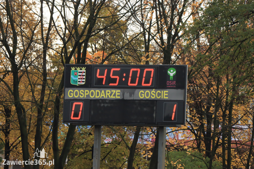 KP Warta Zawiercie - MKS Myszków 0:4