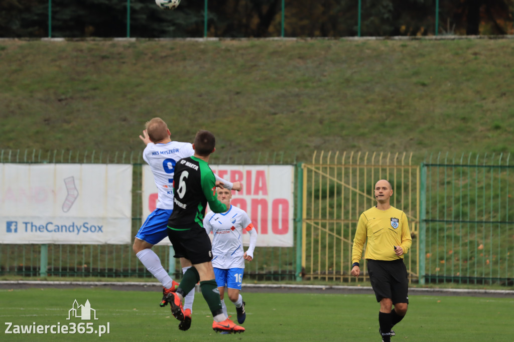 KP Warta Zawiercie - MKS Myszków 0:4