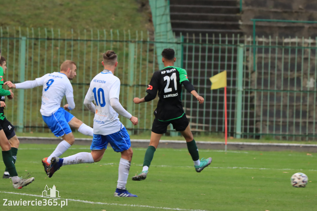KP Warta Zawiercie - MKS Myszków 0:4