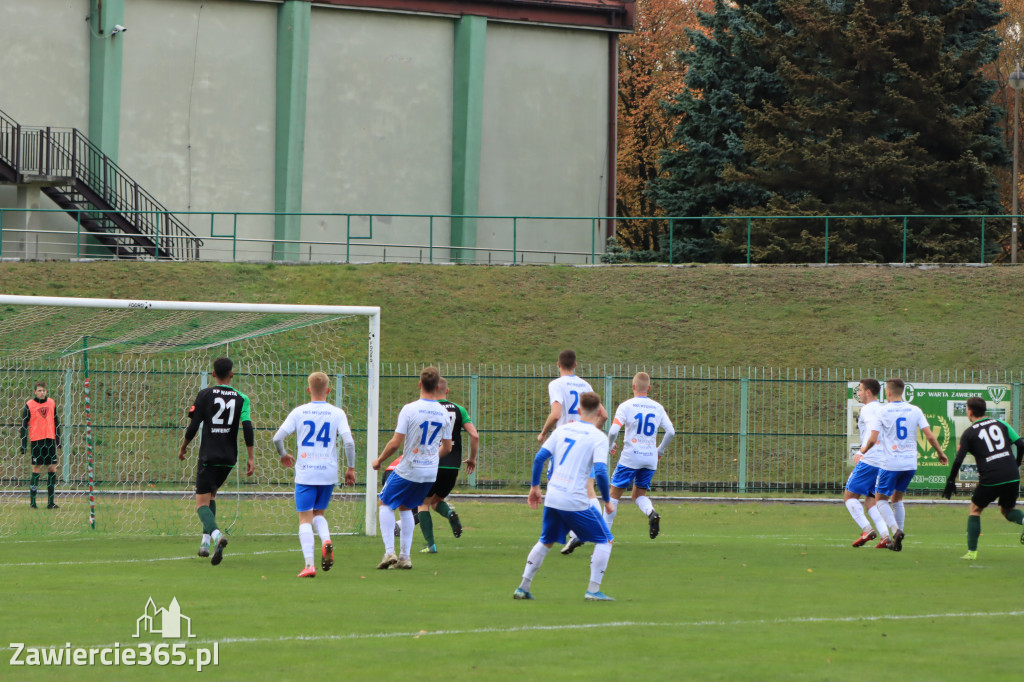 KP Warta Zawiercie - MKS Myszków 0:4