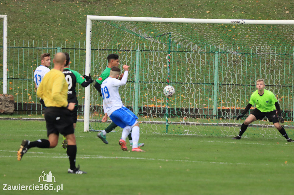 KP Warta Zawiercie - MKS Myszków 0:4