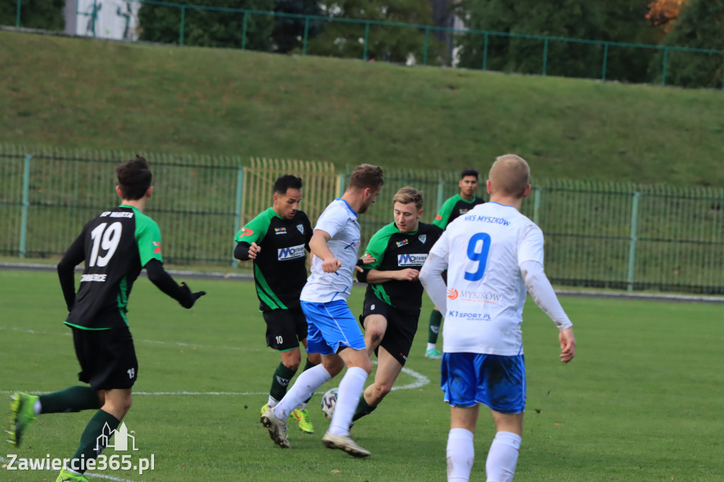 KP Warta Zawiercie - MKS Myszków 0:4