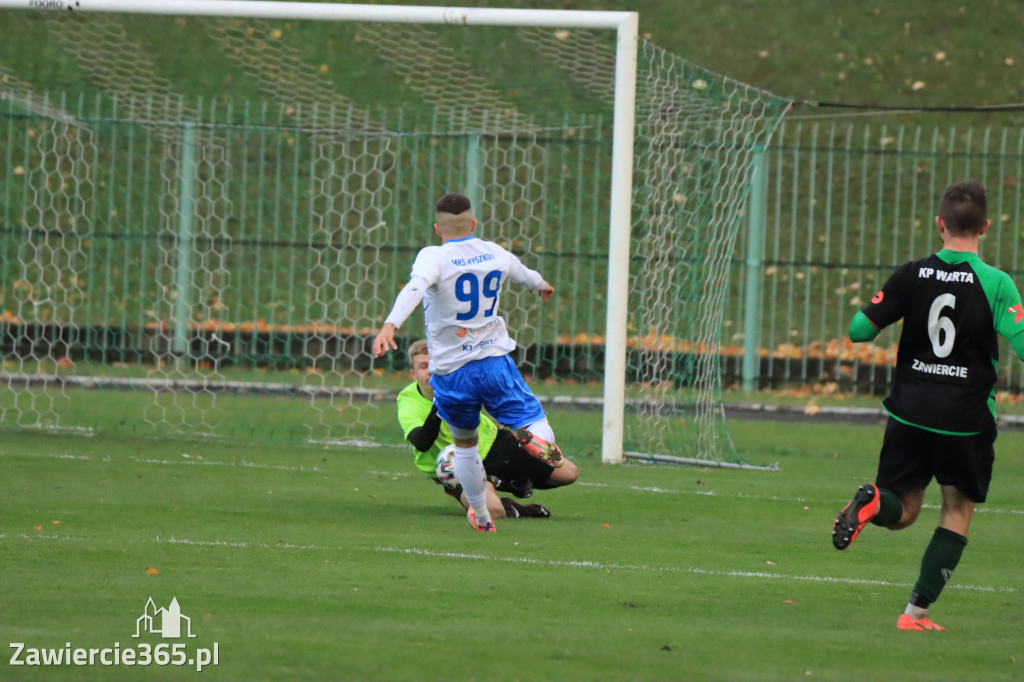 KP Warta Zawiercie - MKS Myszków 0:4