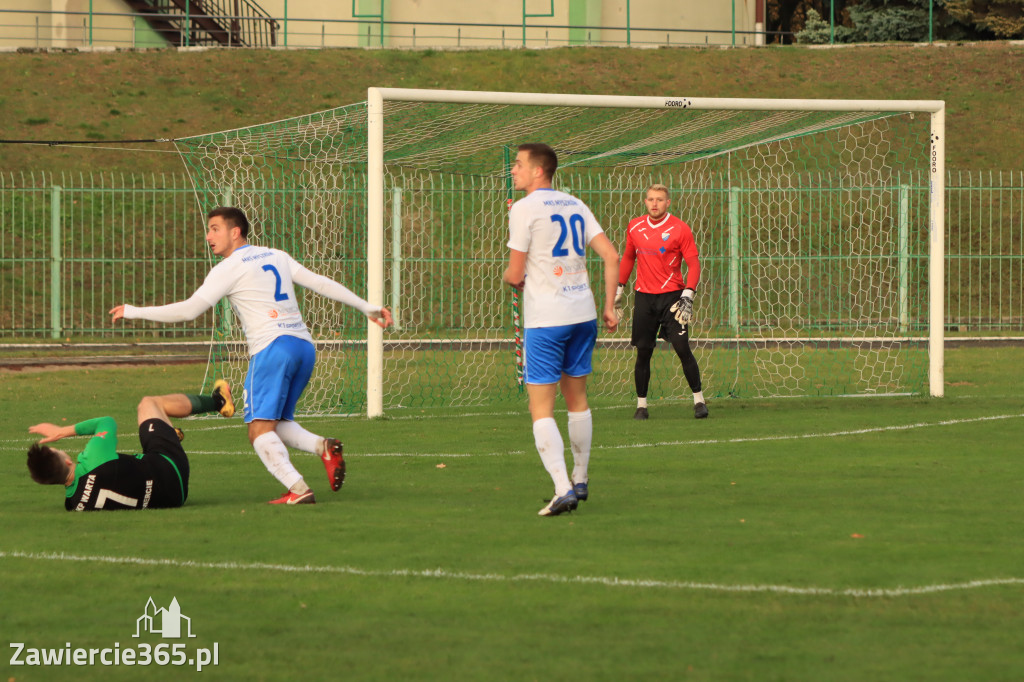 KP Warta Zawiercie - MKS Myszków 0:4