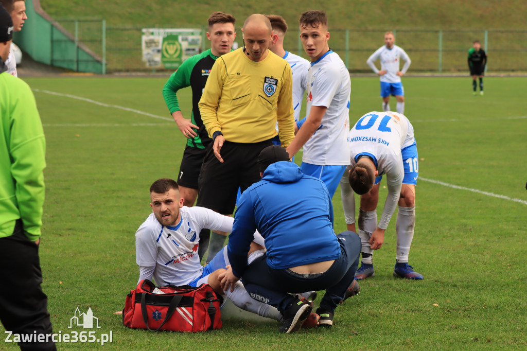 KP Warta Zawiercie - MKS Myszków 0:4