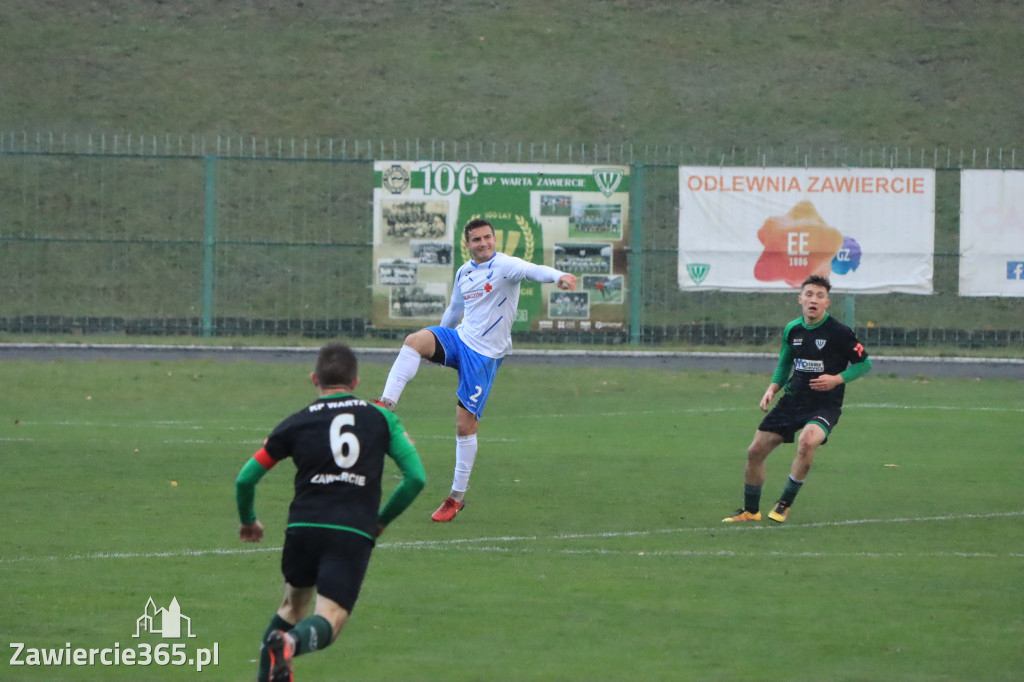 KP Warta Zawiercie - MKS Myszków 0:4