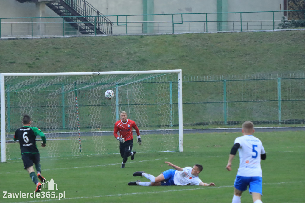 KP Warta Zawiercie - MKS Myszków 0:4