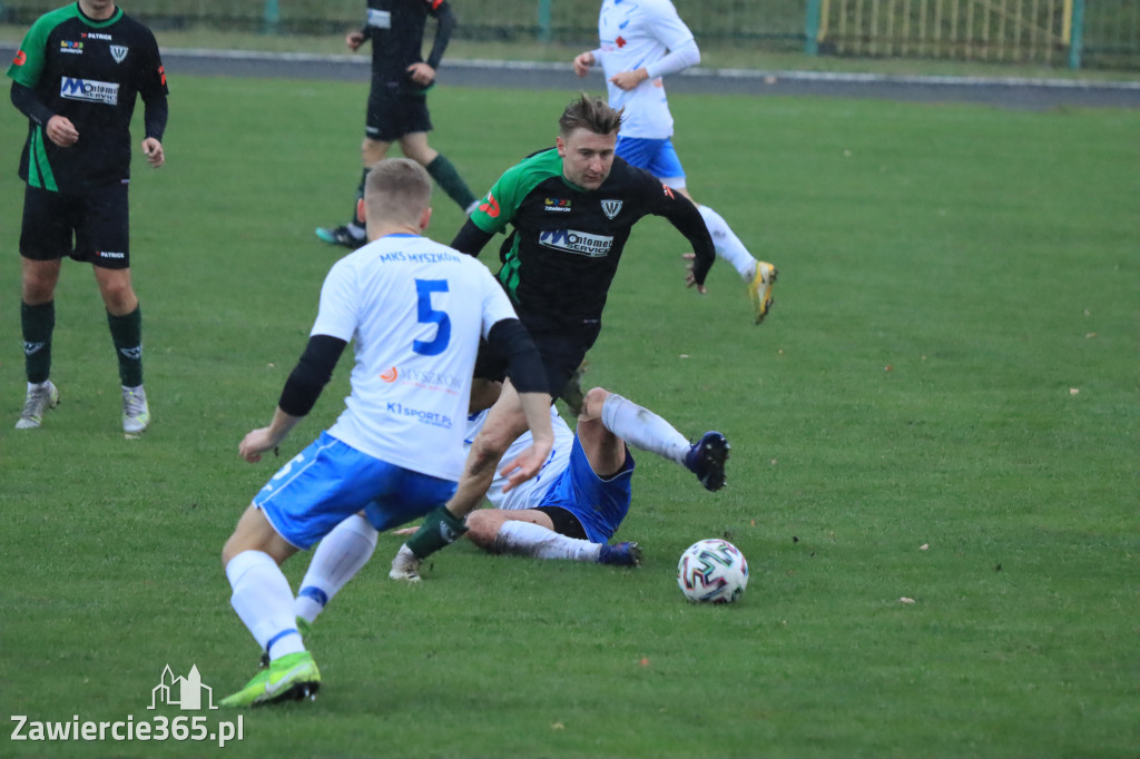 KP Warta Zawiercie - MKS Myszków 0:4
