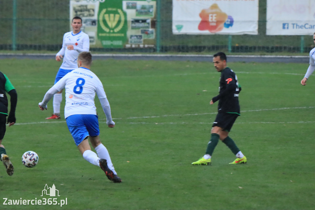 KP Warta Zawiercie - MKS Myszków 0:4