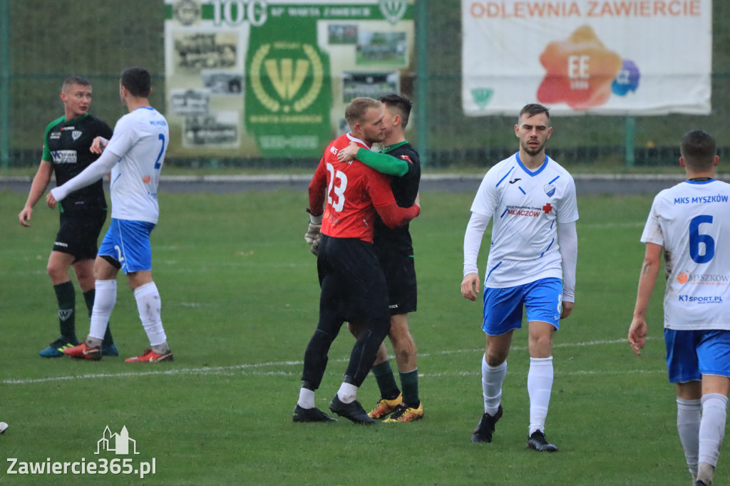 KP Warta Zawiercie - MKS Myszków 0:4