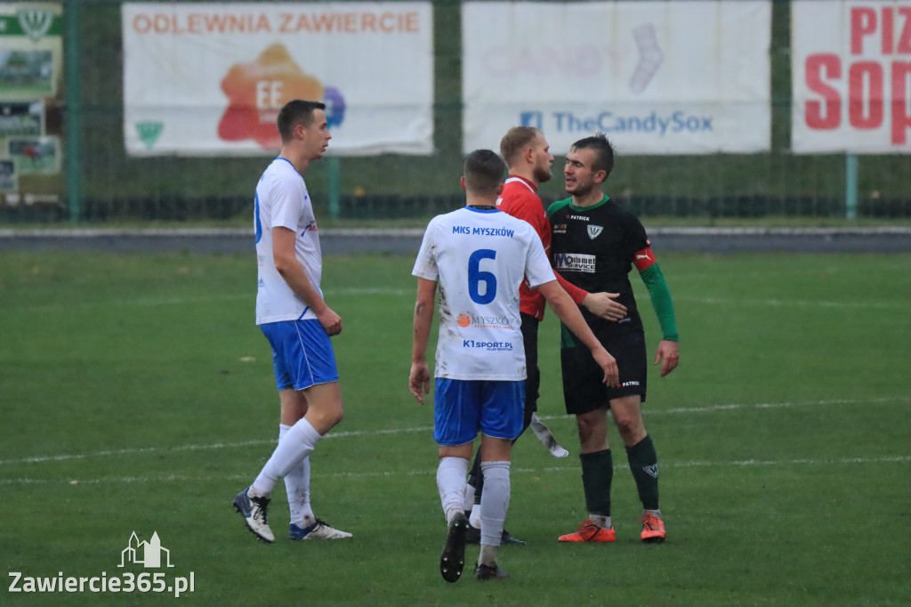 KP Warta Zawiercie - MKS Myszków 0:4