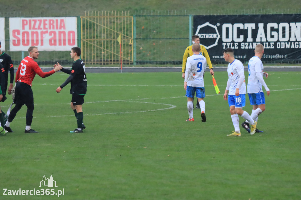 KP Warta Zawiercie - MKS Myszków 0:4