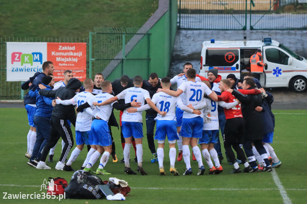 KP Warta Zawiercie - MKS Myszków 0:4