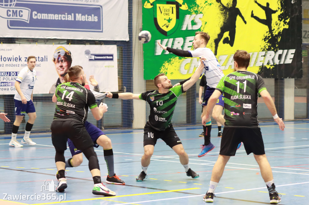 KS Viret CMC Zawiercie 41 : 24 SPR Grunwald Ruda Śląska
