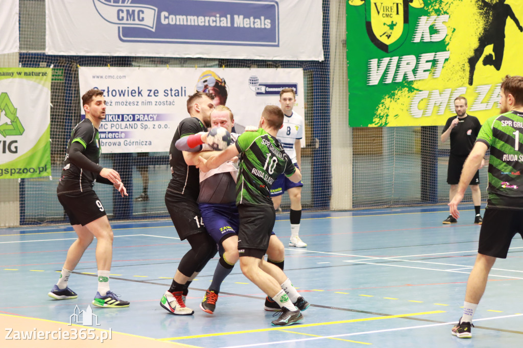 KS Viret CMC Zawiercie 41 : 24 SPR Grunwald Ruda Śląska