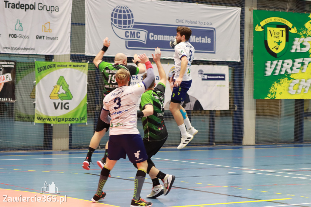 KS Viret CMC Zawiercie 41 : 24 SPR Grunwald Ruda Śląska