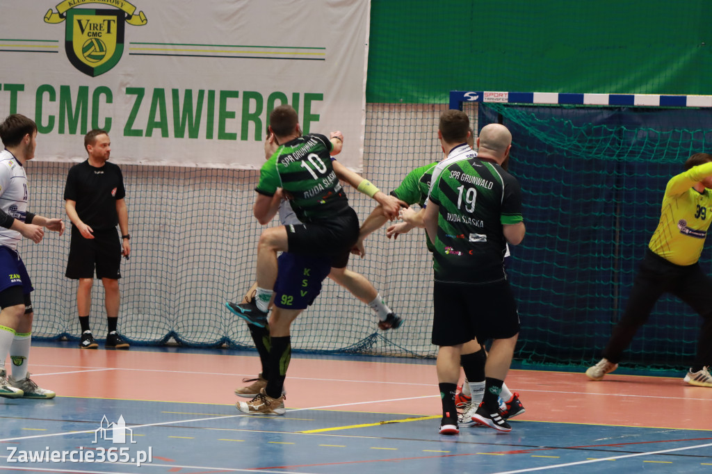 KS Viret CMC Zawiercie 41 : 24 SPR Grunwald Ruda Śląska