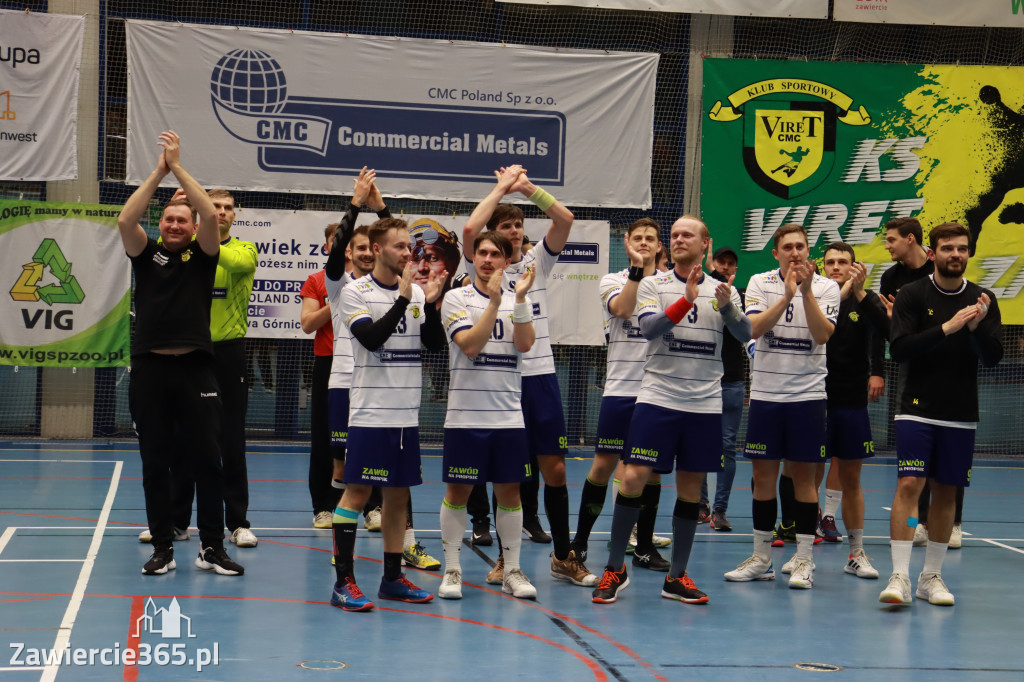 KS Viret CMC Zawiercie 41 : 24 SPR Grunwald Ruda Śląska