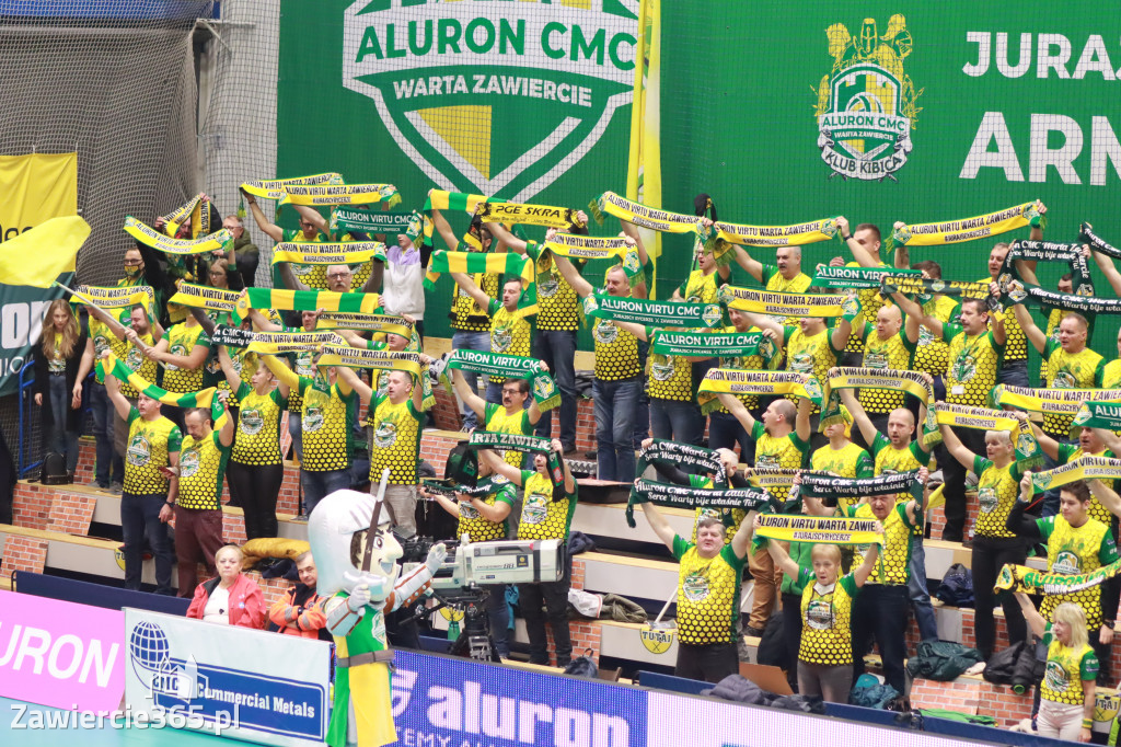 Aluron CMC Warta Zawiercie - PGE Skra Bełchatów