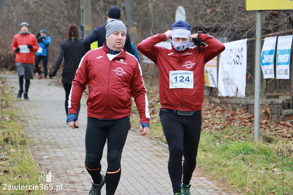 PÓŁMARATON MYSZKOWSKI BIEG NA 11 KM MARSZ NORDIC WALKING