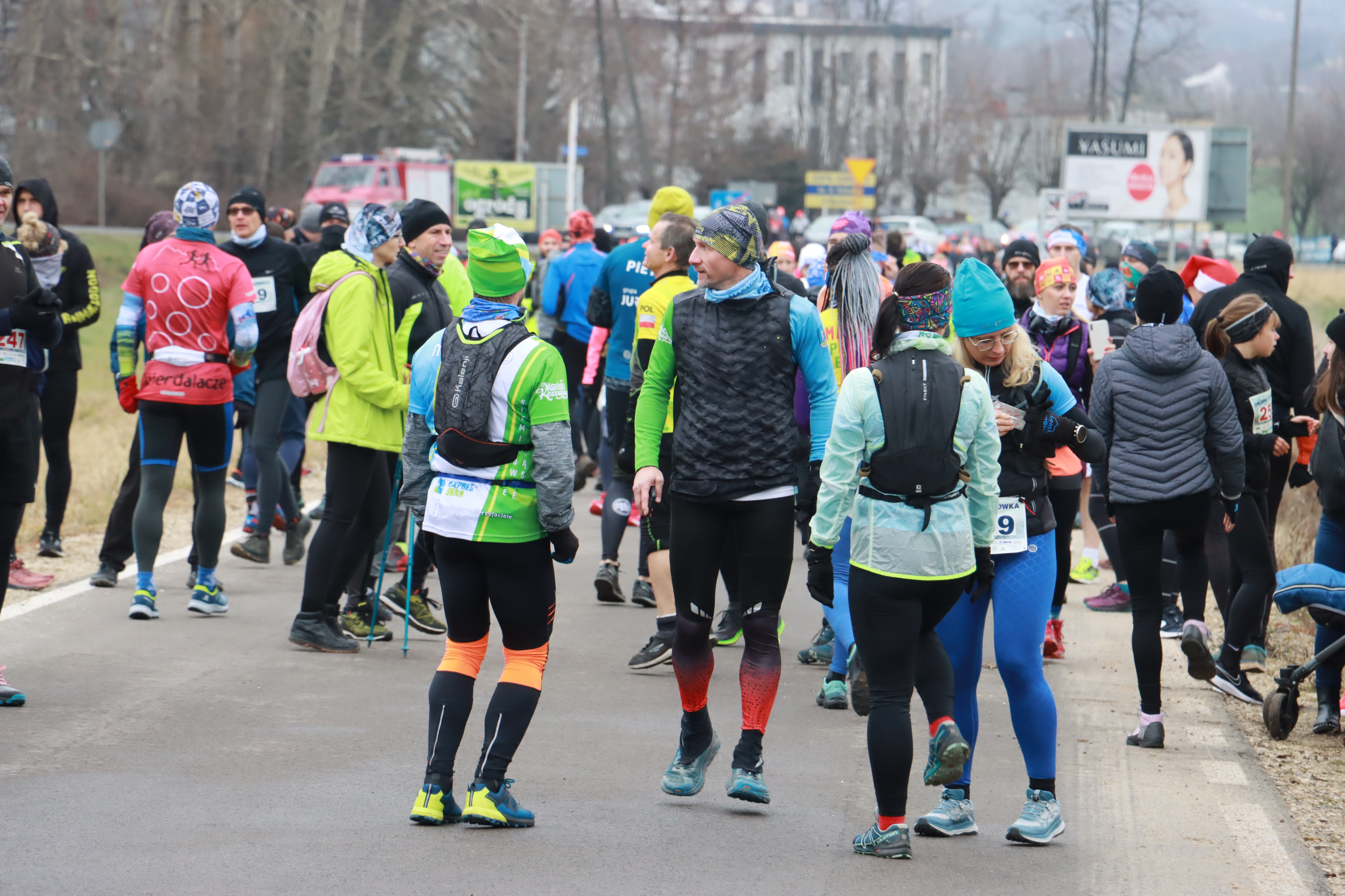 PÓŁMARATON MYSZKOWSKI BIEG NA 11 KM MARSZ NORDIC WALKING