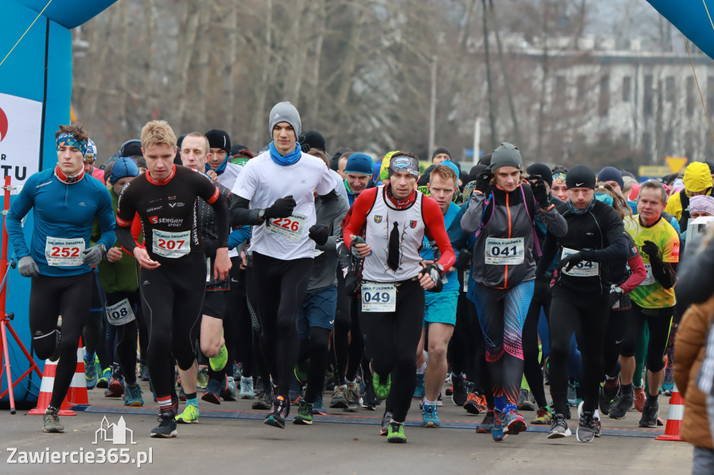 PÓŁMARATON MYSZKOWSKI BIEG NA 11 KM MARSZ NORDIC WALKING