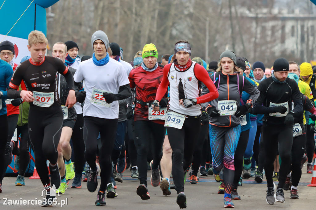 PÓŁMARATON MYSZKOWSKI BIEG NA 11 KM MARSZ NORDIC WALKING