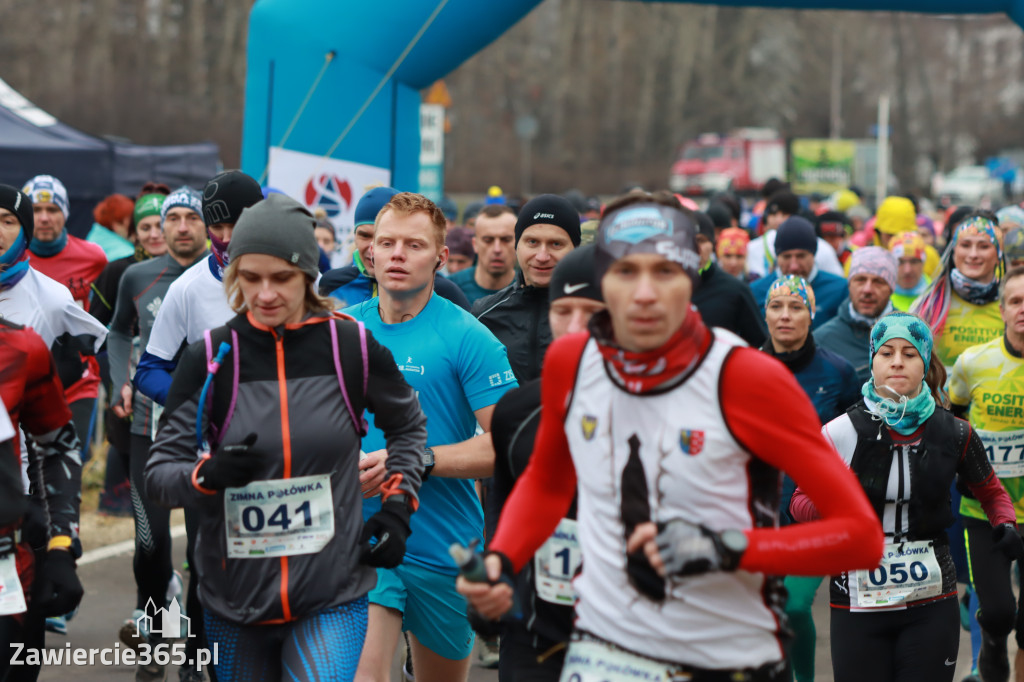 PÓŁMARATON MYSZKOWSKI BIEG NA 11 KM MARSZ NORDIC WALKING