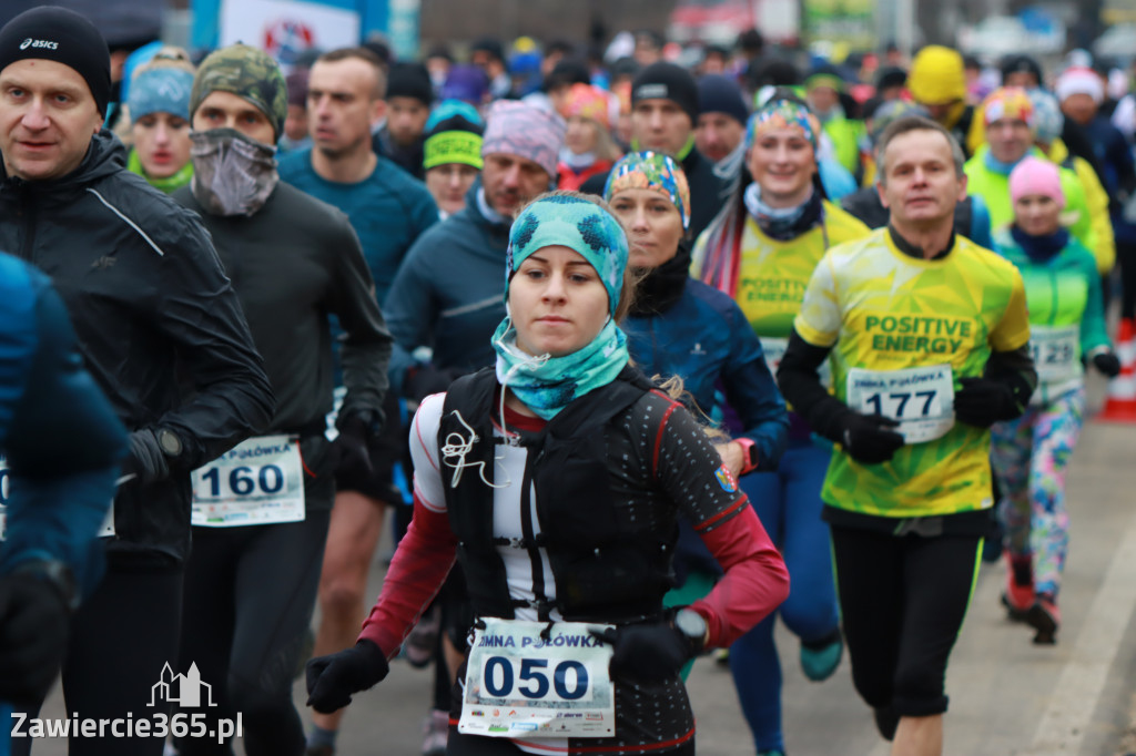 PÓŁMARATON MYSZKOWSKI BIEG NA 11 KM MARSZ NORDIC WALKING