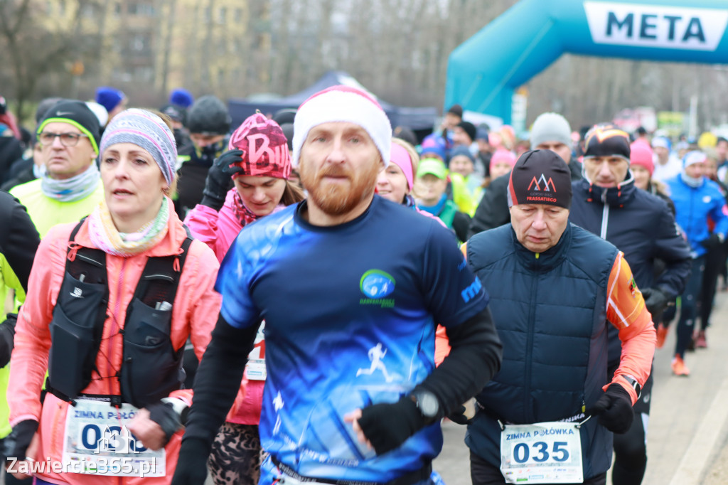 PÓŁMARATON MYSZKOWSKI BIEG NA 11 KM MARSZ NORDIC WALKING