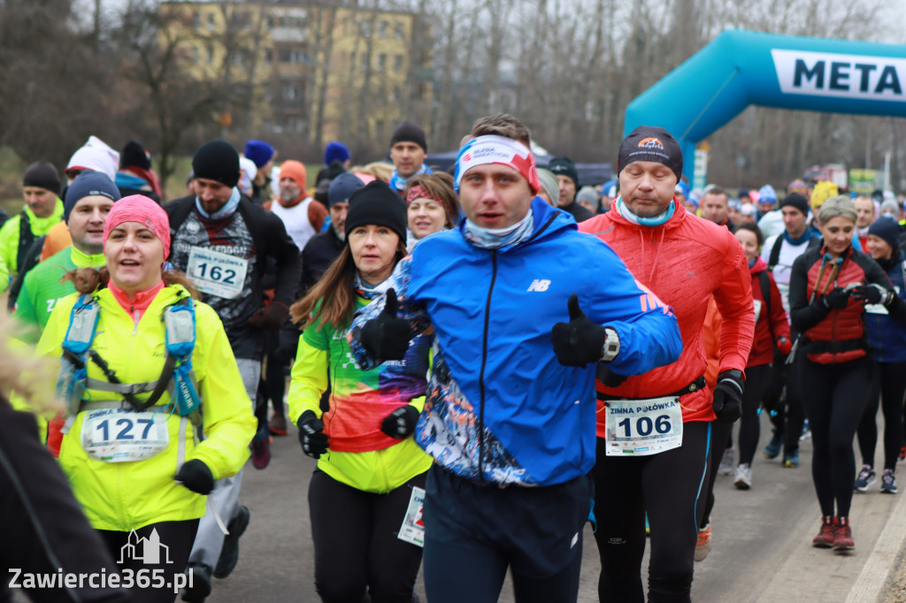 PÓŁMARATON MYSZKOWSKI BIEG NA 11 KM MARSZ NORDIC WALKING