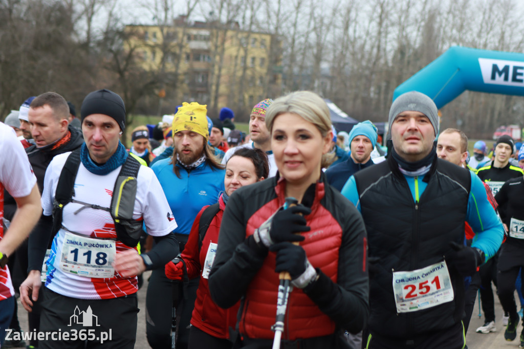 PÓŁMARATON MYSZKOWSKI BIEG NA 11 KM MARSZ NORDIC WALKING