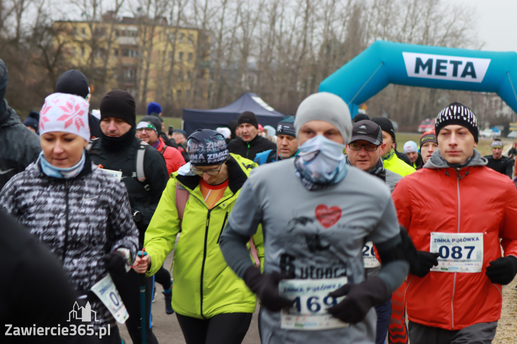 PÓŁMARATON MYSZKOWSKI BIEG NA 11 KM MARSZ NORDIC WALKING