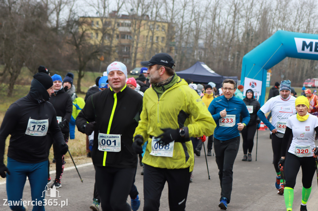 PÓŁMARATON MYSZKOWSKI BIEG NA 11 KM MARSZ NORDIC WALKING