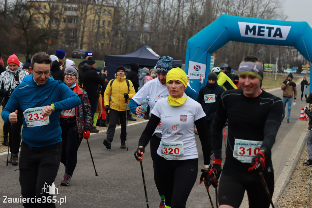 PÓŁMARATON MYSZKOWSKI BIEG NA 11 KM MARSZ NORDIC WALKING