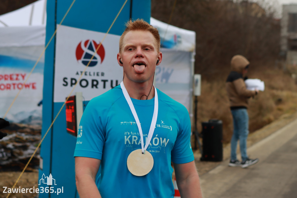 PÓŁMARATON MYSZKOWSKI BIEG NA 11 KM MARSZ NORDIC WALKING