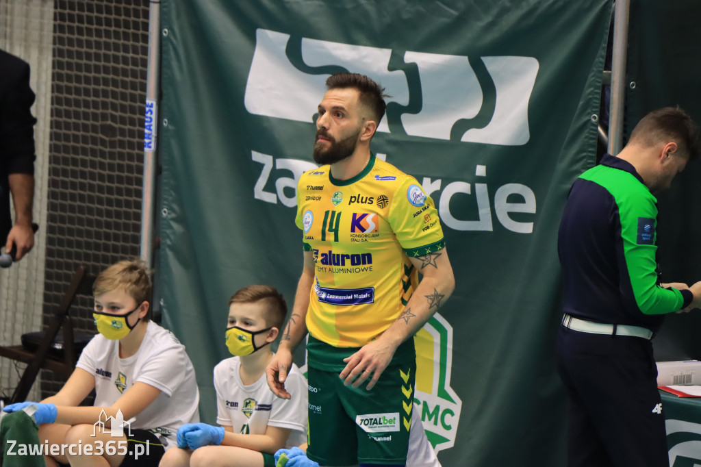 OTWARCIE ROKU NA SZÓSTKĘ Aluron CMC Warta Zawiercie po fantastycznej grze pokonała Trefl Gdańsk 3:0