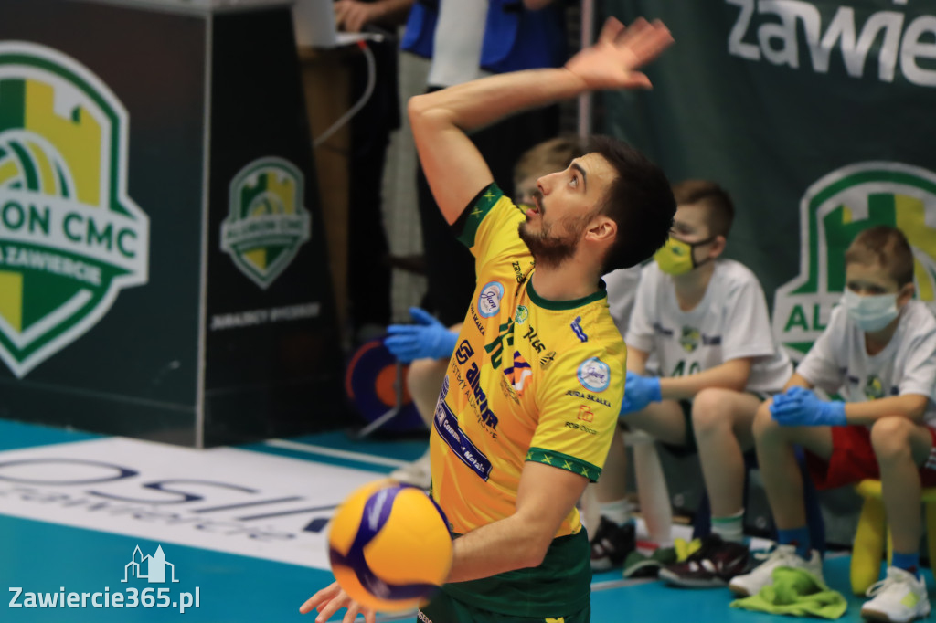 OTWARCIE ROKU NA SZÓSTKĘ Aluron CMC Warta Zawiercie po fantastycznej grze pokonała Trefl Gdańsk 3:0
