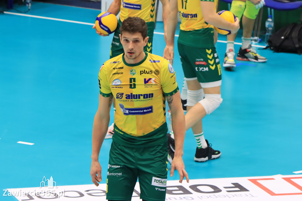OTWARCIE ROKU NA SZÓSTKĘ Aluron CMC Warta Zawiercie po fantastycznej grze pokonała Trefl Gdańsk 3:0