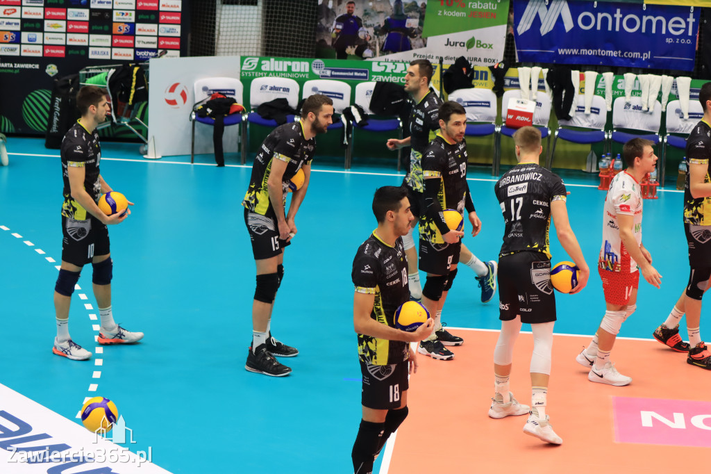 OTWARCIE ROKU NA SZÓSTKĘ Aluron CMC Warta Zawiercie po fantastycznej grze pokonała Trefl Gdańsk 3:0