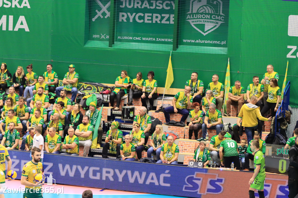 OTWARCIE ROKU NA SZÓSTKĘ Aluron CMC Warta Zawiercie po fantastycznej grze pokonała Trefl Gdańsk 3:0
